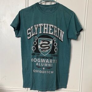 Slytherin Green Hogwarts Alumni T-Shirt
